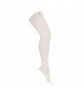 Cóndor - Panty calado para niña - Blanco