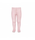 Leotardos lisos de primavera de Cóndor - Rosa