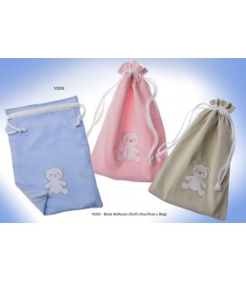 Bolsa multiusos 25x35 de Gamberritos - Rosa
