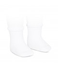 Cóndor - Calcetines cortos puño labrado - Blanco