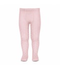 Cóndor - Leotardos perlé calados - Rosa