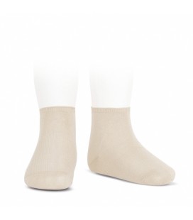 Cóndor - Calcetines tobilleros algodón elástico - Lino