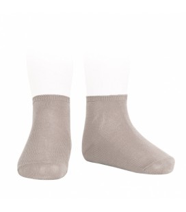 Cóndor - Calcetines tobilleros algodón elástico - Piedra