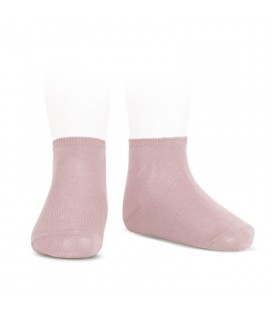 Cóndor - Calcetines tobilleros algodón elástico - Rosa palo