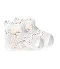 Cóndor - Calcetines cortos calados con puntilla y lazo