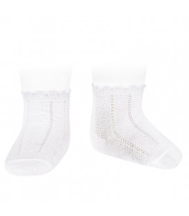 Cóndor - Calcetines cortos labrados - Blanco