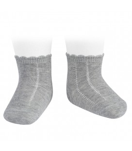 Cóndor - Calcetines cortos labrados - Aluminio