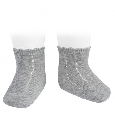 Cóndor - Calcetines cortos labrados - Aluminio