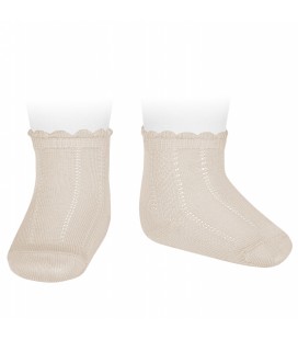 Cóndor - Calcetines cortos labrados - Lino