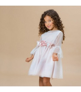 Maalula - Vestido rosa para niña