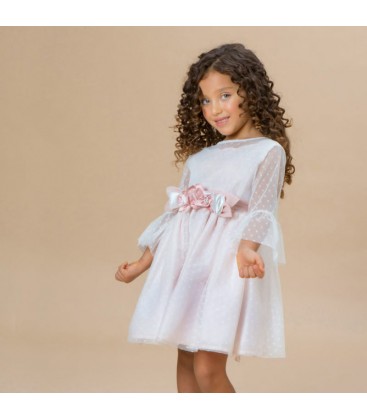 Maalula - Vestido rosa para niña
