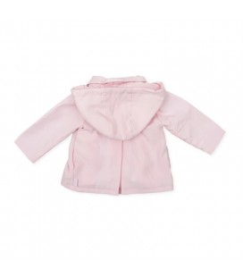 Tutto Piccolo - Parka rosa para bebé