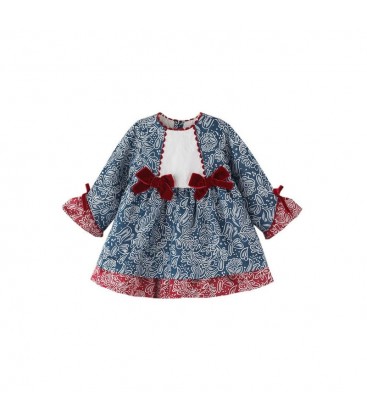 Newness - Vestido marino para bebé