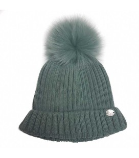 Martín Aranda - Gorro punto pelo natural Acuarela
