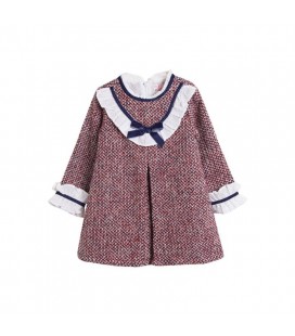 Newness - Vestido granate para niña
