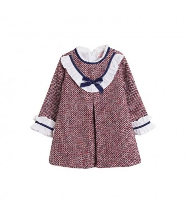 Newness - Vestido granate para niña
