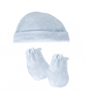 Calamaro Baby - Pack gorro y manoplas Copos