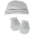 Calamaro Baby - Pack gorro y manoplas Copos