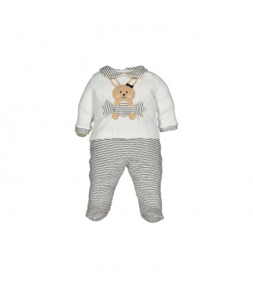 Birba - Conjunto beige Coniglietta para bebé