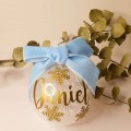 Bola navidad personalizada Hilos Lazo Ø7CM