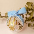 Bola navidad personalizada Hilos Lazo