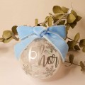 Bola navidad personalizada Hilos Lazo