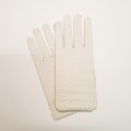 Floritur - Guantes comunión malla beige