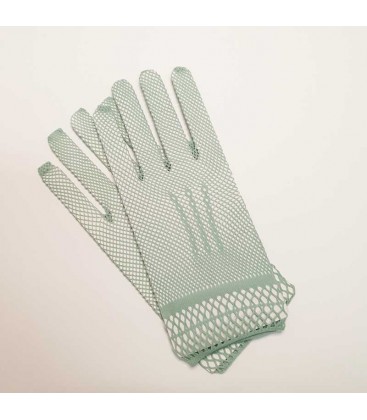 Floritur - Guantes comunión malla color
