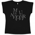 Trybeyond - Camiseta negra para niña