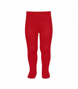 Cóndor - Leotardos básicos de punto liso - Rojo