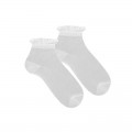 Cóndor - Calcetines tobilleros plumeti puño - Blanco