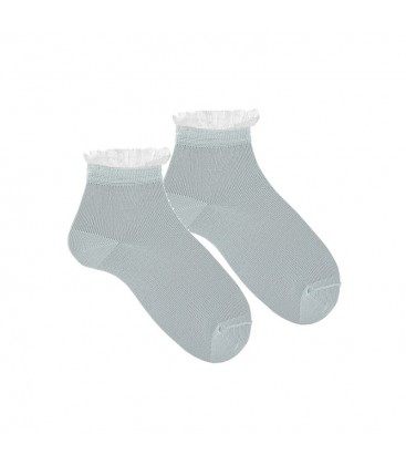 Cóndor - Calcetines tobilleros plumeti puño - Bruma