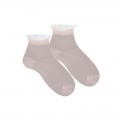 Cóndor - Calcetines tobilleros plumeti puño - Rosa palo