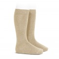 Cóndor - Calcetines altos básicos punto liso - Turrón