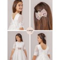 Carmy - Vestido organza mate primera comunión