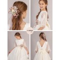 Carmy - Vestido primera comunión tul falda rizada