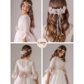 Carmy - Vestido primera comunión tul falda rizada
