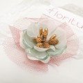 Floritur - Cinta para bebé flor verde