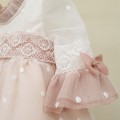 Mamen - Vestido arras tul topo