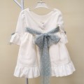 Mamen - Vestido arras lino tul