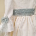 Mamen - Vestido arras lino tul