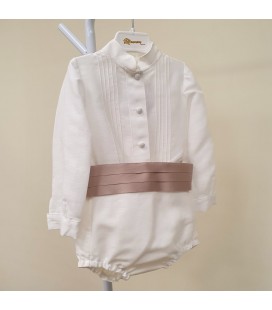 Mamen - Conjunto ranita arras lino