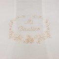 Pañuelo de bautizo bordado