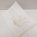Pañuelo de bautizo bordado "Mi Bautizo"