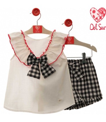 Del Sur - Conjunto niña Cacao