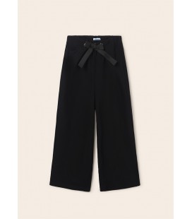 Mayoral - Pantalon cropped punto roma color negro