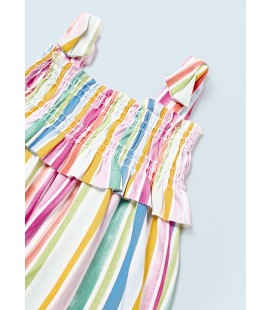 Mayoral - Mono punto estampado color rayas
