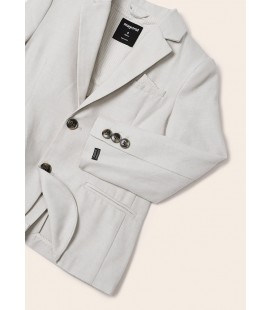 Mayoral - Americana lino tailoring color tapioca