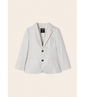 Mayoral - Americana lino tailoring color tapioca