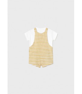 Mayoral Newborn - Conj. peto plana color banana